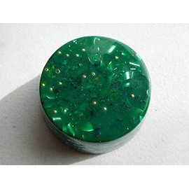 Emerald Green Tower Buster Orgone Generator Energy Accumulator 528Hz/7.83Hz/Advance Harmonics Many Beautiful Ingredients and Colors!! (Tower Buster, Emerald Green)