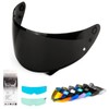XINGWU Motorcycle Helmet Visor Replacement for HJ-34P Tinted C10 Helmet
