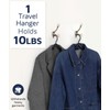 10 Pcs Travel Hangers, Cruise Ship Essentials Travel Essentials, Portable
