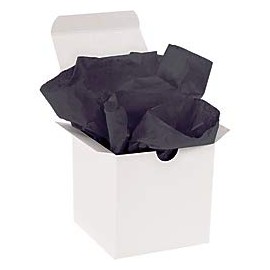 15 x 20" Black Gift Grade Tissue Paper