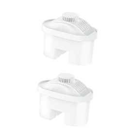 iplusmile 2pcs Household Water Filter Core Water Kettle Purifier for Scale Reduction and Odor Elimination White Tasting