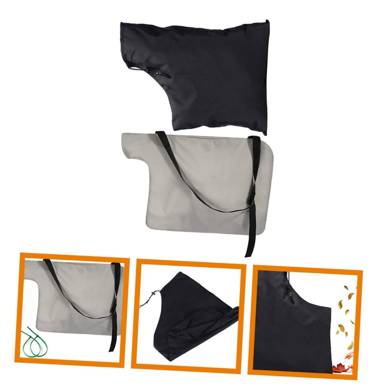 Levemolo Leaf Blower Bags 2 Pack Large Capacity Waterproof Oxford