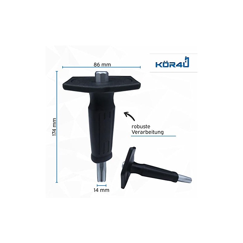 Don Quixote 903009 Setzeisen für Fixpin