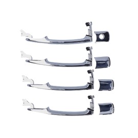 Manijas de puerta exterior, reparación 80646CA000 4 piezas de repuesto para MURANO 2003-2007 para automóvil