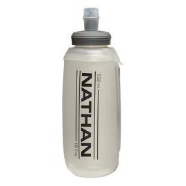 Nathan (NATHAN) Hydration Bottle Flask Series Foldable Portable Water Bottle Soft Flask NS4013 Igsodraw Soft Flask 2.0 Bottle 532ml Spine 532ml Running Trail Running Clear