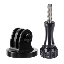 Aluminum Tripod Mount, Tripod Mount Adapter, Aluminum Conversion Adapter Tripod Adapter, Tripod Mount for Action Camera, Aluminum Tripod Mount Adapter for Cameras with 1/4" Screw Hole, GoPro,