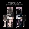 PARSA Beauty LOV.U Detangling Brush Wet & Dry (Black) -