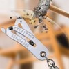 Portable Precise Thread Size Tester, Inch and Metric Thread Gauge,