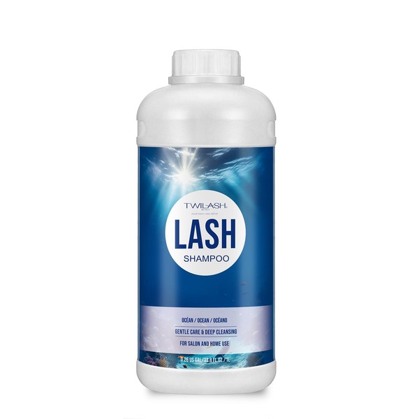 Lash Shampoo Bulk, Eyelash Cleanser for Extensions 1 Liters, Safe