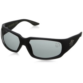 Black Flys Skater Fly Wrap Sunglasses, Matte Black, 62 mm