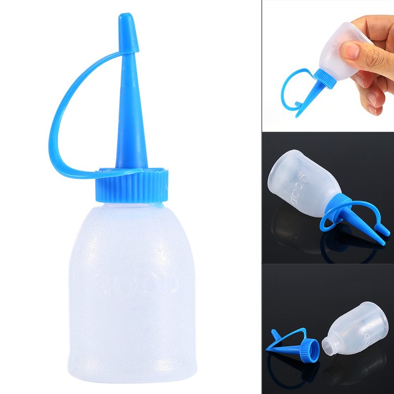 Vvikizy 6 Pack Plastic Squeeze Bottles, 30ML, Empty Dropper Bottles