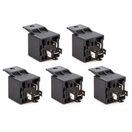 Madlife Garage 5 Pcs 12V DC SPDT 5-pin 30/40amp Changeover Relay for Atomotive/Car/Truck/Van/Motorcycle/Boat