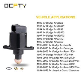 OCPTY 2H1091 2171680 Idle Air Control Valve for 1992 for Dodge B150, 1997 for Dodge B1500, 1994 for Dodge B250, 1997 for Dodge B2500, 1997 for Dodge B3500, 1994-1998 for Jeep Grand Cherokee IAC Valve