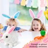 NHYDZSZ Bouncing Rabbit, Interactive Toy Rabbit with Sound Movements, Animated
