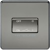 Knightsbridge SF1100BN Screwless 10 A 3 Pole Fan Isolator Switch,
