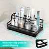 HapiRm Toothbrush Holders for Bathroom - 5 Partitions Bathroom Counter