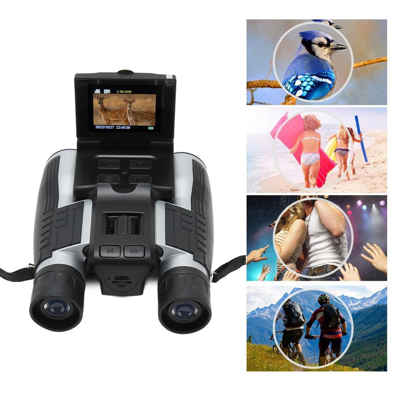 2.4in LCD Display Digital Binoculars Camera 12X 5MP 32mm Lens