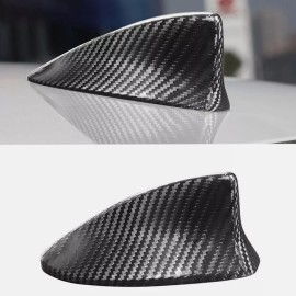 carcartrim-2022 For Lexus IS RC NX 14-19 LS ES 18-2020 Carbon Fiber Roof Shark Fin Antenna Cover