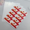 200 Pcs Bottle Labels 4x2 inch Printable Glossy White Waterproof