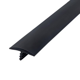 Outwater Industries 25 Foot Black 3/4 Inch Center Barb Tee Moulding T Molding Hobbyist Pack, Small Projects, Arcade Machines and Tables