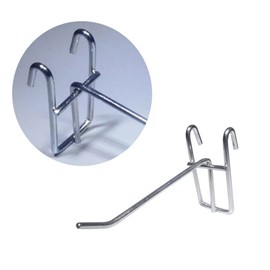 STOBOK 10pcs para Colgar Bolsos Kitchen Hook Pan Hangers Mesh Hooks Heavy Duty Clothes Rack Heavy Duty Hook Store Product Hook Bathroom Hook Hangers for Supermarket Display Light