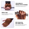 KOMBIUDA 1pair Sports Wristband Pull-up Gloves Protective Weightlifting for Enhanced
