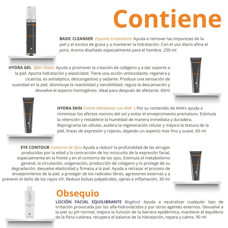 Biobel HOMME estuche piel normal a seca