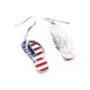 WLL 4th of July USA American Flag Flip-flop Beach Sandal