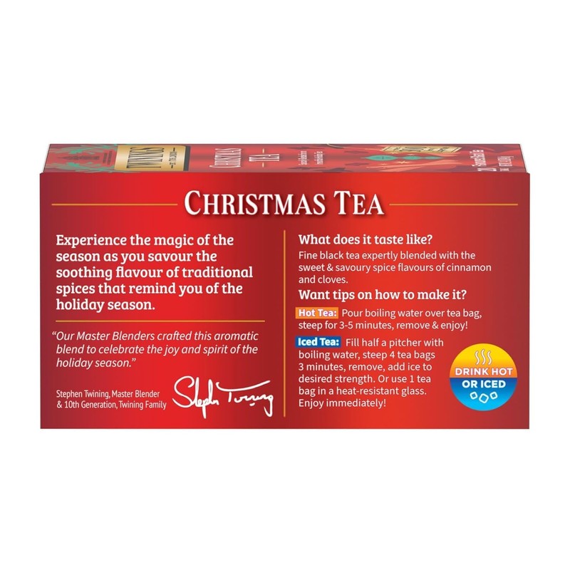 Twinings Holiday Sweet & Spicy Tea Variety 2-Pack – Caffeinated