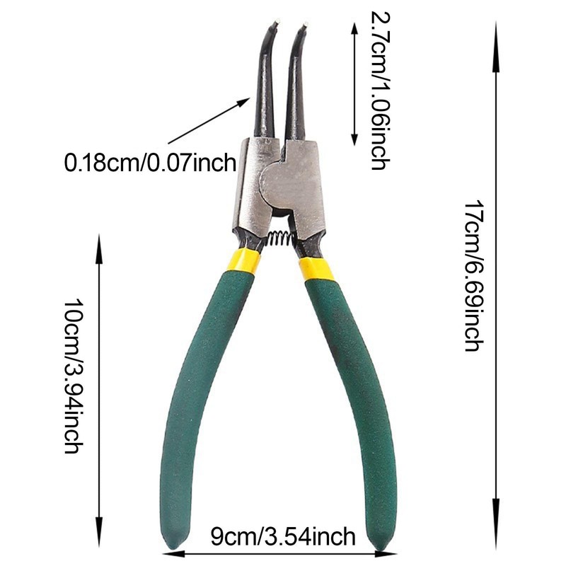 MagiDeal 4Pcs Snap Ring Pliers Retaining Removal Tool Manual Auto