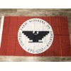 Unbranded United Farm Workers Flag 3x5ft UFW Union Black Eagle