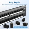 LinkNexa 48 Port Patch Panel, Keystone Patch Panel 48 Port