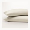 Seralino Satin Cushion Cover 30 x 30 cm, Beige (Set