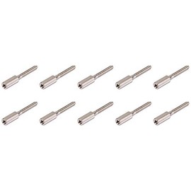 M3.5 x 35mm Brass Extension Studs Ideal for Extending Sockets and Switch Screws x10