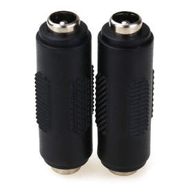 MOBOREST 12V 5.5mm x 2.1mm DC Power Connector Adapter, 12/24V Female to Female Power Jack Socket for Led Strip CCTV Security Camera Cable Wire Ends Plug Barrel -2PCS