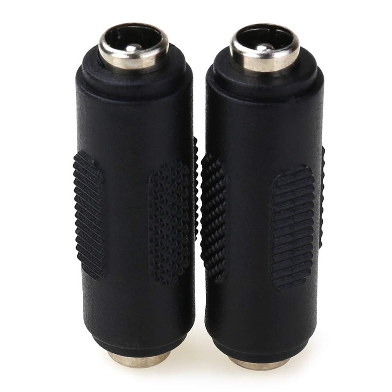 MOBOREST 12V 5.5mm x 2.1mm DC Power Connector Adapter, 12/24V