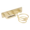 Hair Dryer Holder Hair Straightener Storage Bracket Rack Space Aluminum
