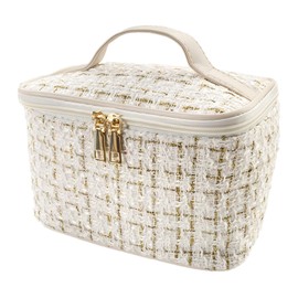 JYJLLM Ultimate Glamour Reise-Kulturbeutel, luxuriöser Make-up-Organizer für Damen, stilvolle Kosmetiktasche mit reichlich Platz für alle Ihre Schönheitsutensilien. Make-up-Tasche, großes