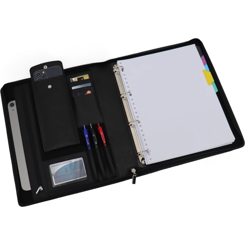 Bundle Leather Writing Case A4 Model Paris with Waterman Pen