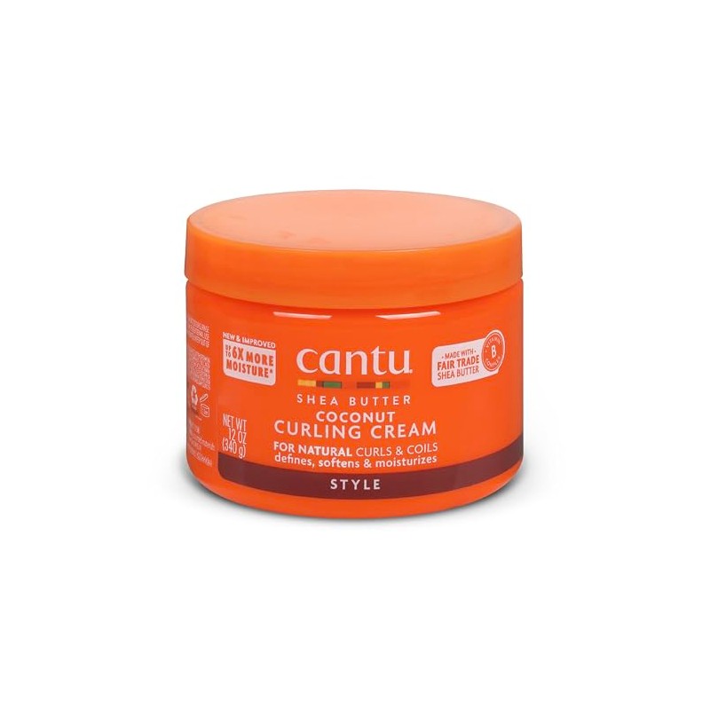 Cantu Coconut Curling Cream, 12 Ounce