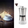 Manual Coffee Grinder 304 Stainless Steel Adjustable Thickness Hand Crank
