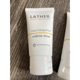 LATHER Modern Apothecary Hair & Body Wash, Creme Rinse, Moisturizer, Soap Set
