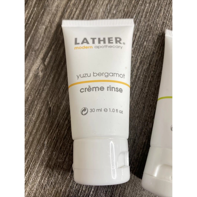 LATHER Modern Apothecary Hair & Body Wash, Creme Rinse, Moisturizer,