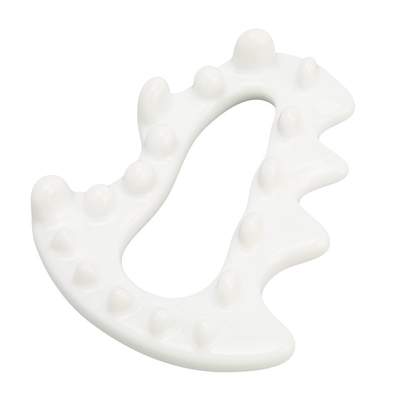 Body Face Ceramic Gua Sha Massager Static Free Eliminate Cellulite