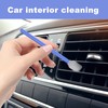 (100pcs) 5.11" Square Rectangle Foam Cleaning Swab Sticks-Blue