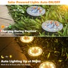 Joomer Solar Ground Lights, 16 Pack 8 LED Solar Lights