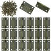 WETARENDA Hinge 4 Hole 20pcs Hinge 38x25mm Door Butt Hinge