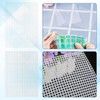 10 Pcs Plastic Mesh Sheets & White Eye Mesh,Multi-Purpose Plastic