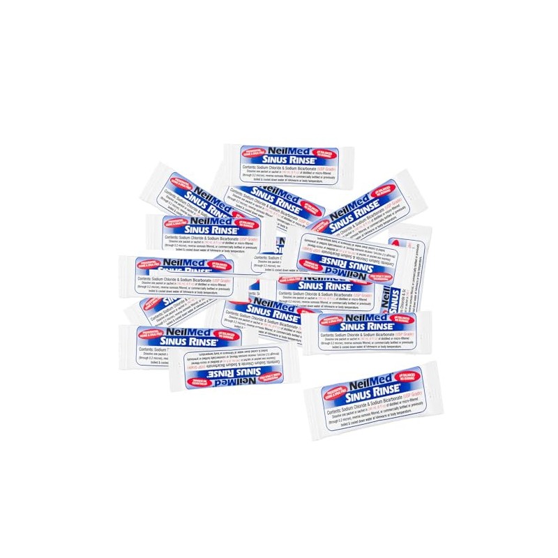NeilMed NeilMed Sinus Rinse Original Kit, Squeeze Bottle + 60