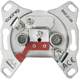 Axing BSD 21-00 2-Port Hyperbroadband Socket Single and Spur Line Socket